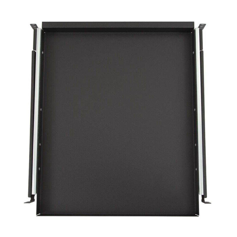 1U 19" Sliding Server Shelf Rack Mount Adjustable Mounting Depth 19" - 28"