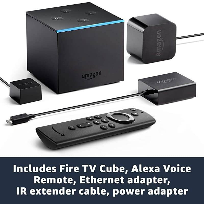 TV Cube handsfree with Alexa built in 4K Ultra HD streaming media player released 2019