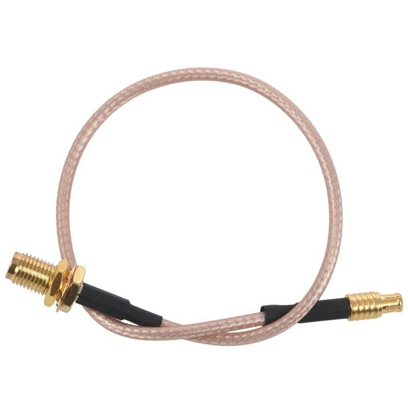 TV Antenna Converter Cable SMA Female Straight to MCX Male 23cm Long & Cable Splitter of White Earphones 3.5 mm o