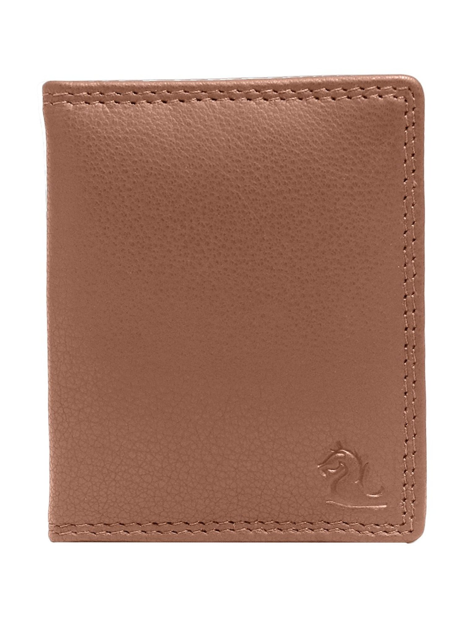 Louis Stitch Brunette Brown Leather Medium Toiletry Pouch