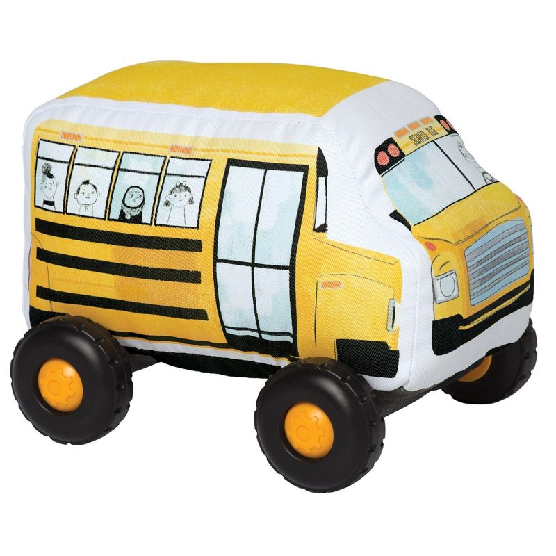 Manhattan Toy Bumpers School Bus Toy Vehicle for Toddlers