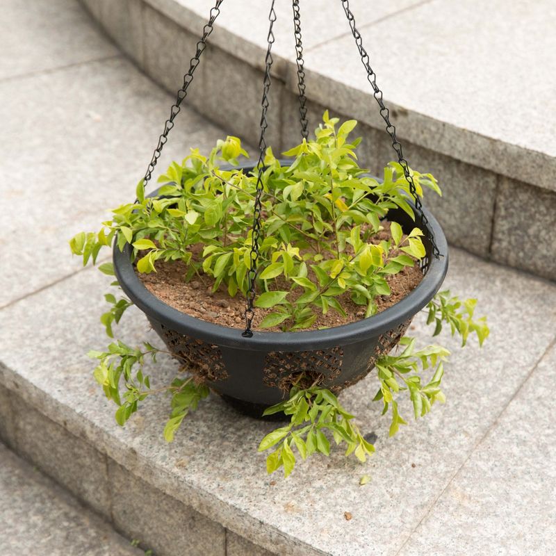 Gardenised Lace Hanging Flower Planter