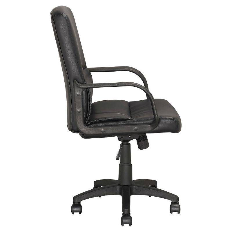 Workspace Executive Office Chair Leatherette Black - CorLiving