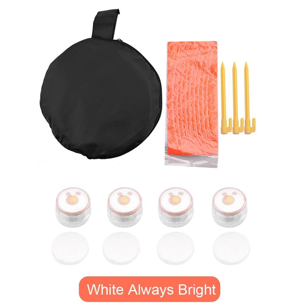 75cm Outdoor Round Night Flight Light Landing Pad ABS Waterproof Foldable Universal Drone Portable For DJI Mavic Air 2