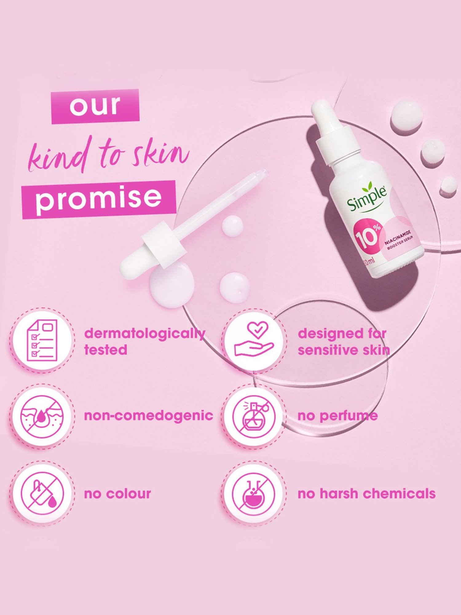 Simple 10% Niacinamide Booster Serum - 30 ml
