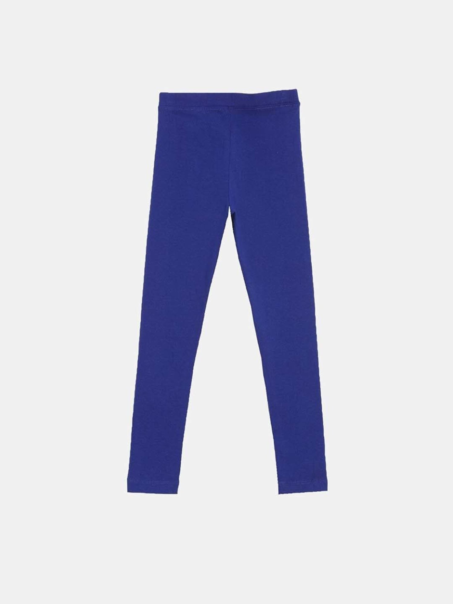 Pantaloons Junior Pink Cotton Embellished Leggings