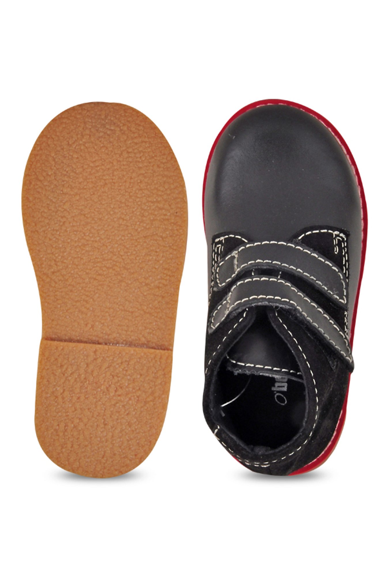 Beanz Kids Hunter Black Derby Boots