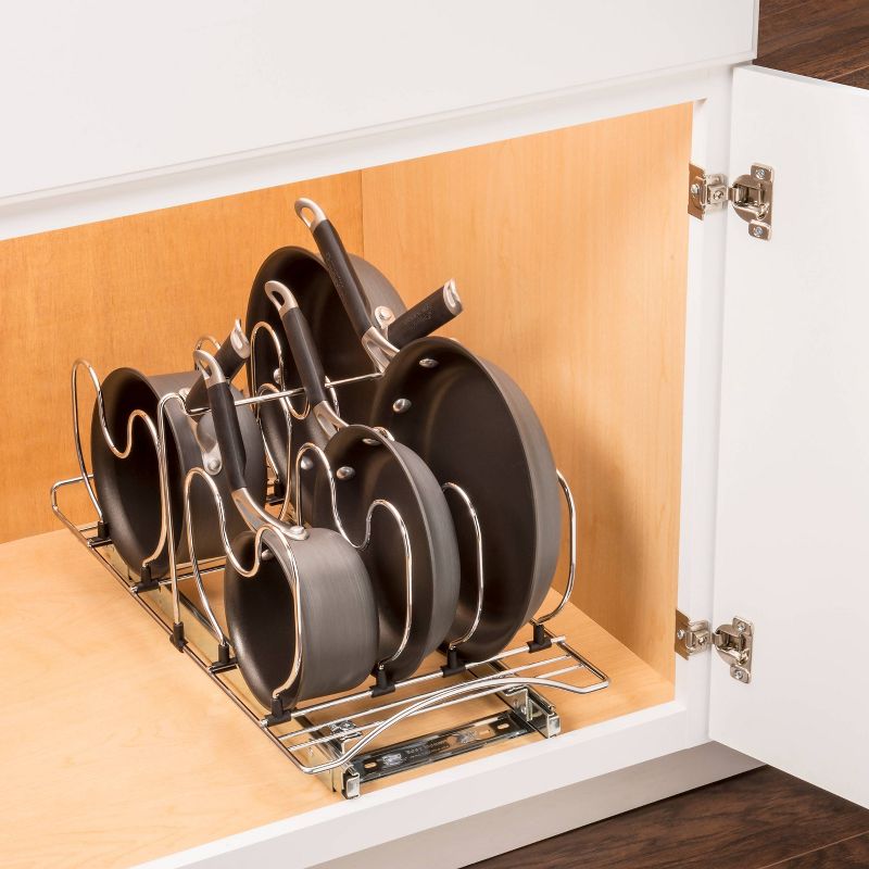 Lynk Professional Roll Out Cookware Organizer