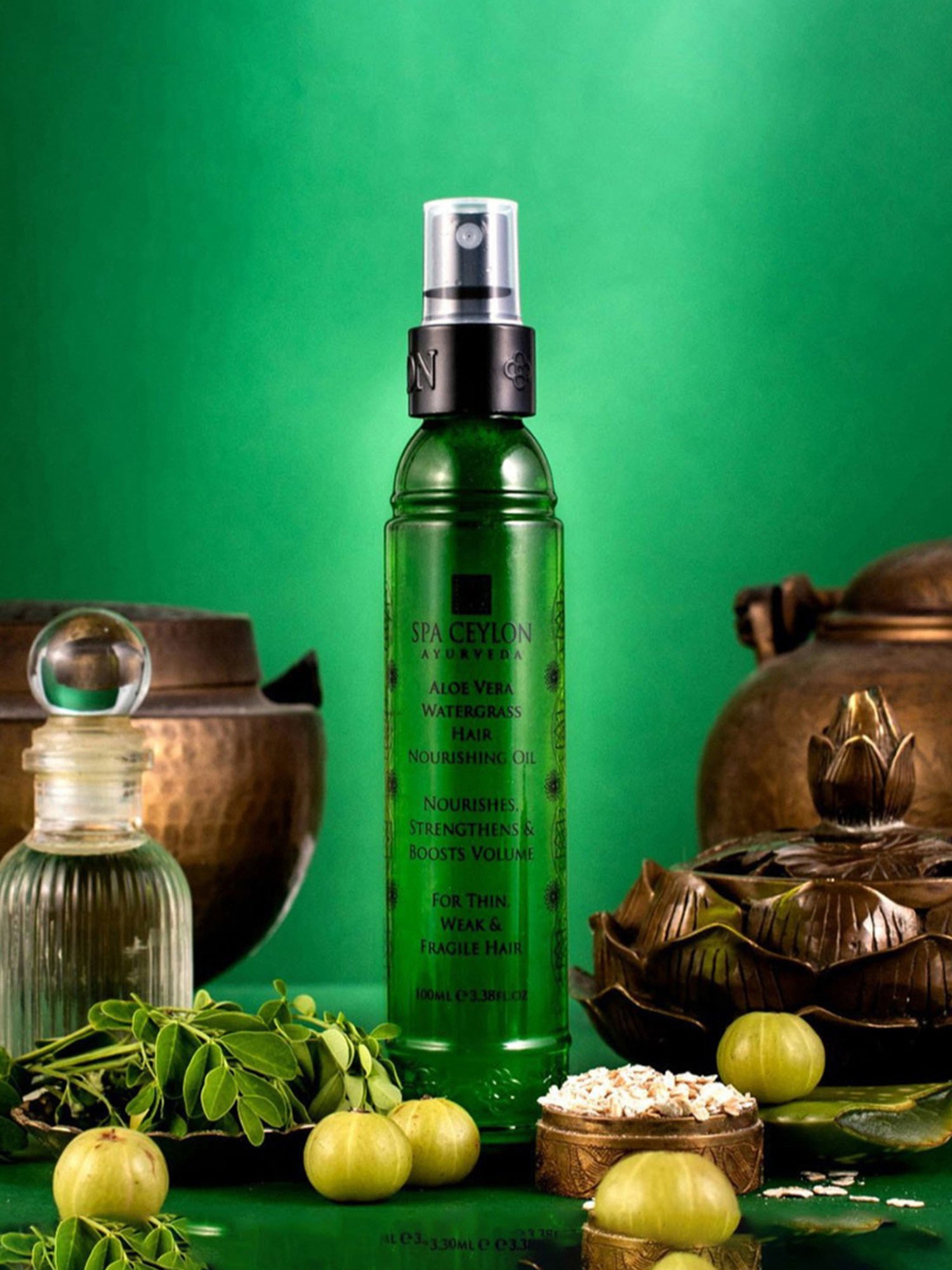 Spa Ceylon Aloe Vera Watergrass Hair Nourishing Oil - 100 ml