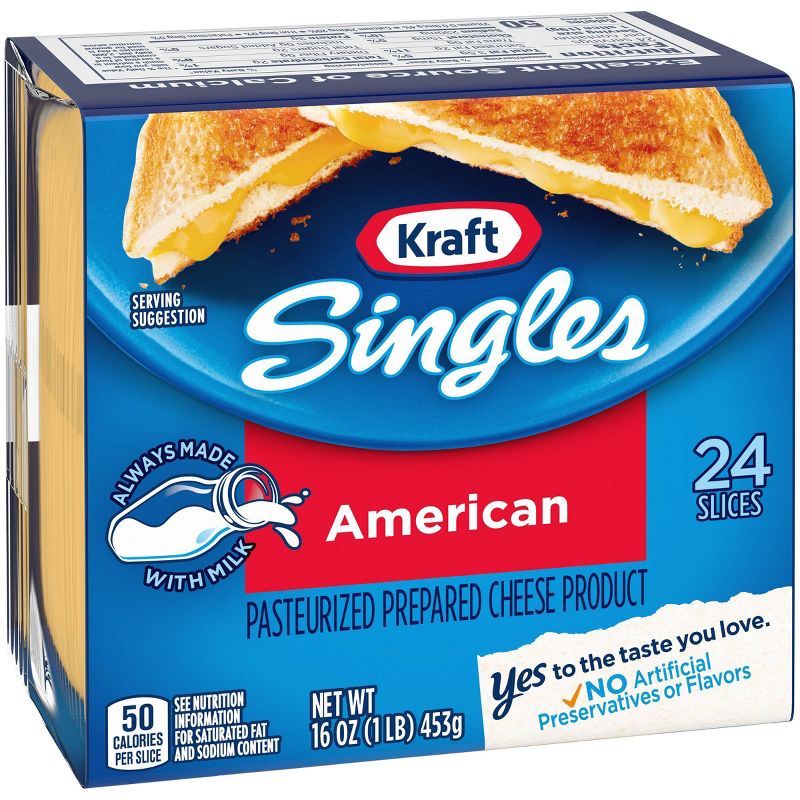 Kraft Singles American Cheese Slices - 16oz/24ct