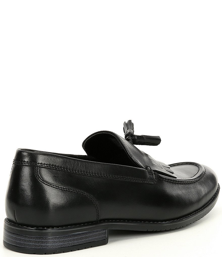 Rockport Men's Leather Style Purpose 3 Kiltie Tassel Loafers