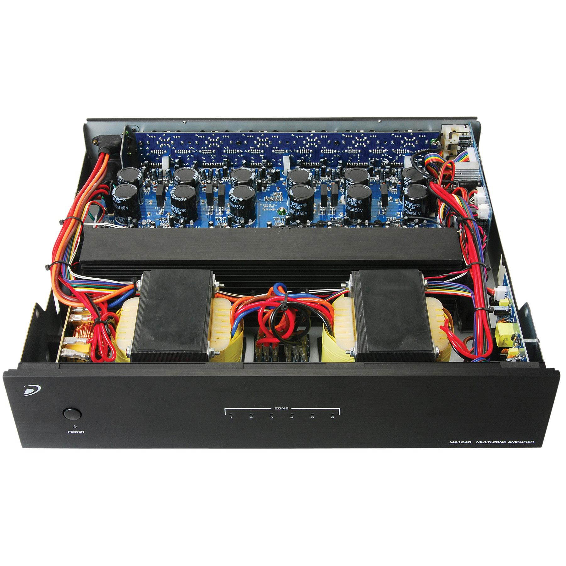 Dayton Audio MA1240a Multi-Zone 12 Channel Amplifier 300-815