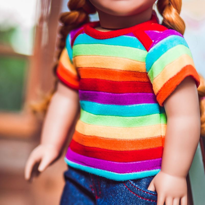 The Queen's Treasures 18 Inch Doll Clothes Accessory, Sherpa Style Boots Plus Authentic Shoe Box