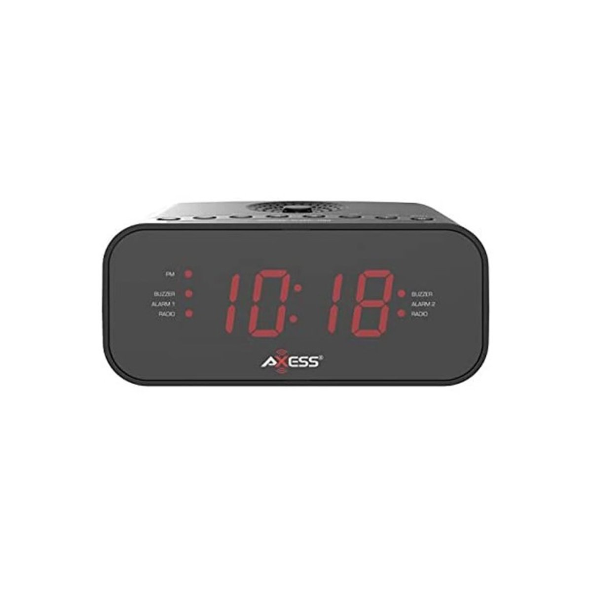 AXESS AM/FM Alarm Clock Radio CKRD3803