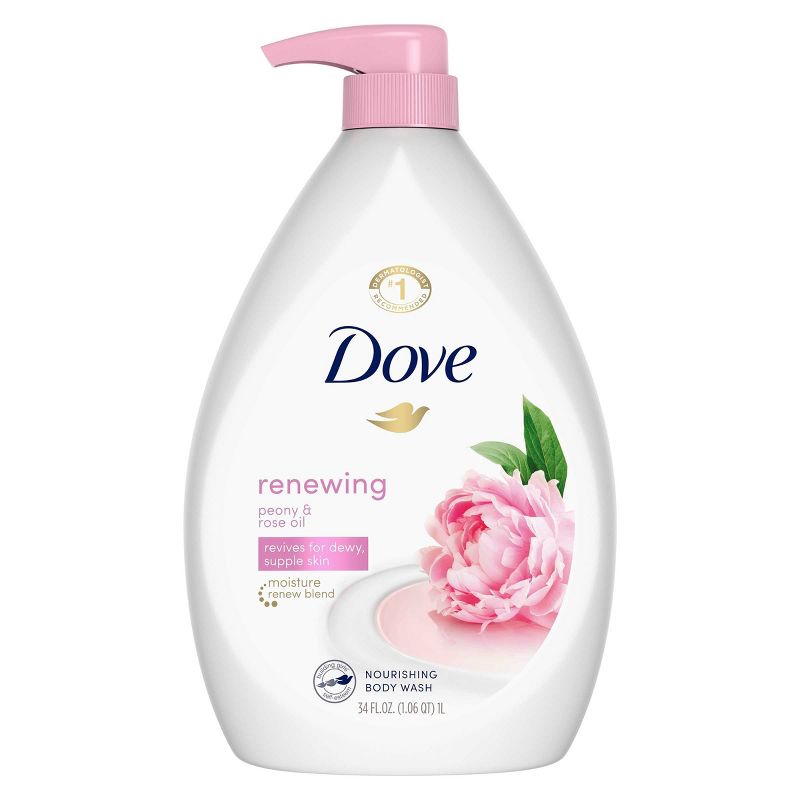 Dove Renewing Peony & Rose Oil Nourishing Body Wash - 34 fl oz