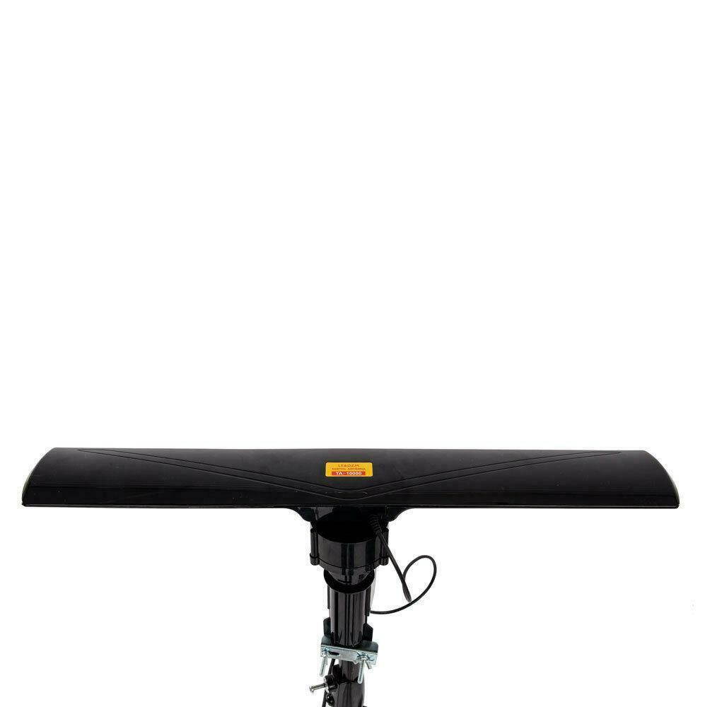 Leadzm 150Miles Outdoor Amplified Antenna Digital HD TV 1080P UHF/VHF/FM