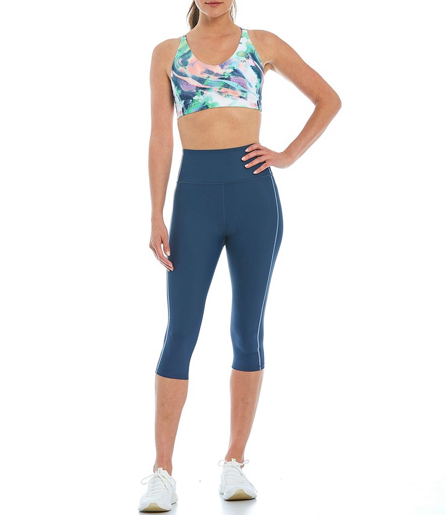 Kinesis Contrast High Rise Knee Leggings