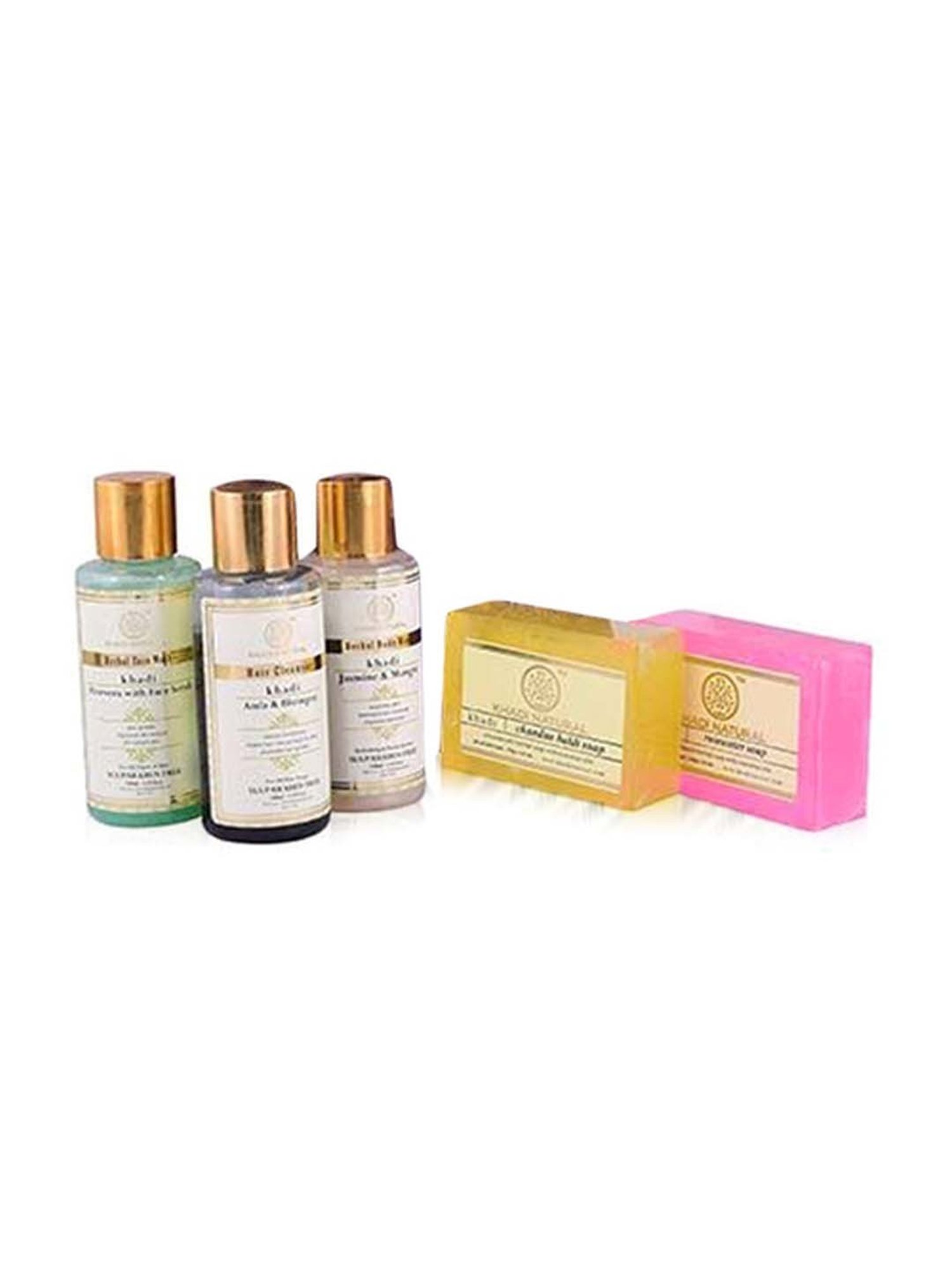 Khadi Natural Herbal Refreshing Bath Kit - 500 gm