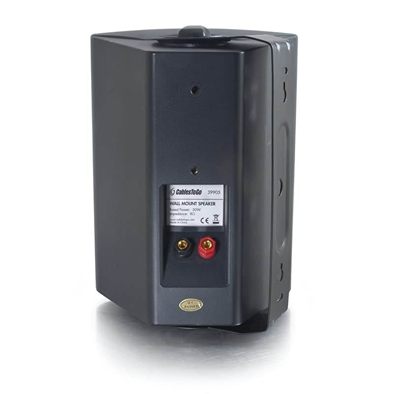 39905 5 Inch Wall Mount Speaker 8 Ohm Black