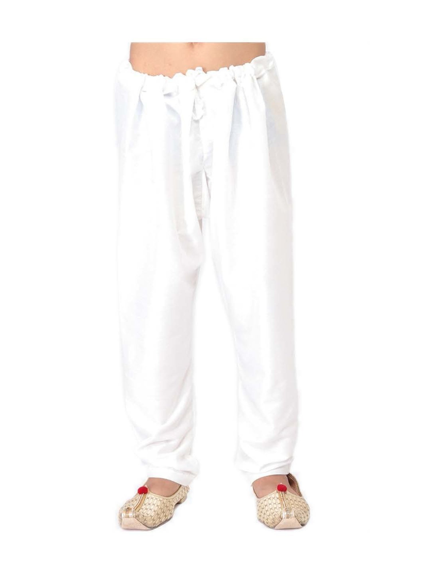 VASTRAMAY Kids Maroon Regular Fit Dhoti