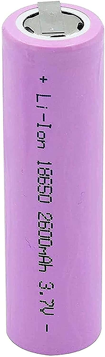 Rechargeable Battery 18 650 3 7 V 2600 Mah Baterias De Litio-Ion Planas Baterias De Litio Con 2 Antorcha Gamepad Banco De Alimentacion De Larga Duracion-Pc 1-Pc_1