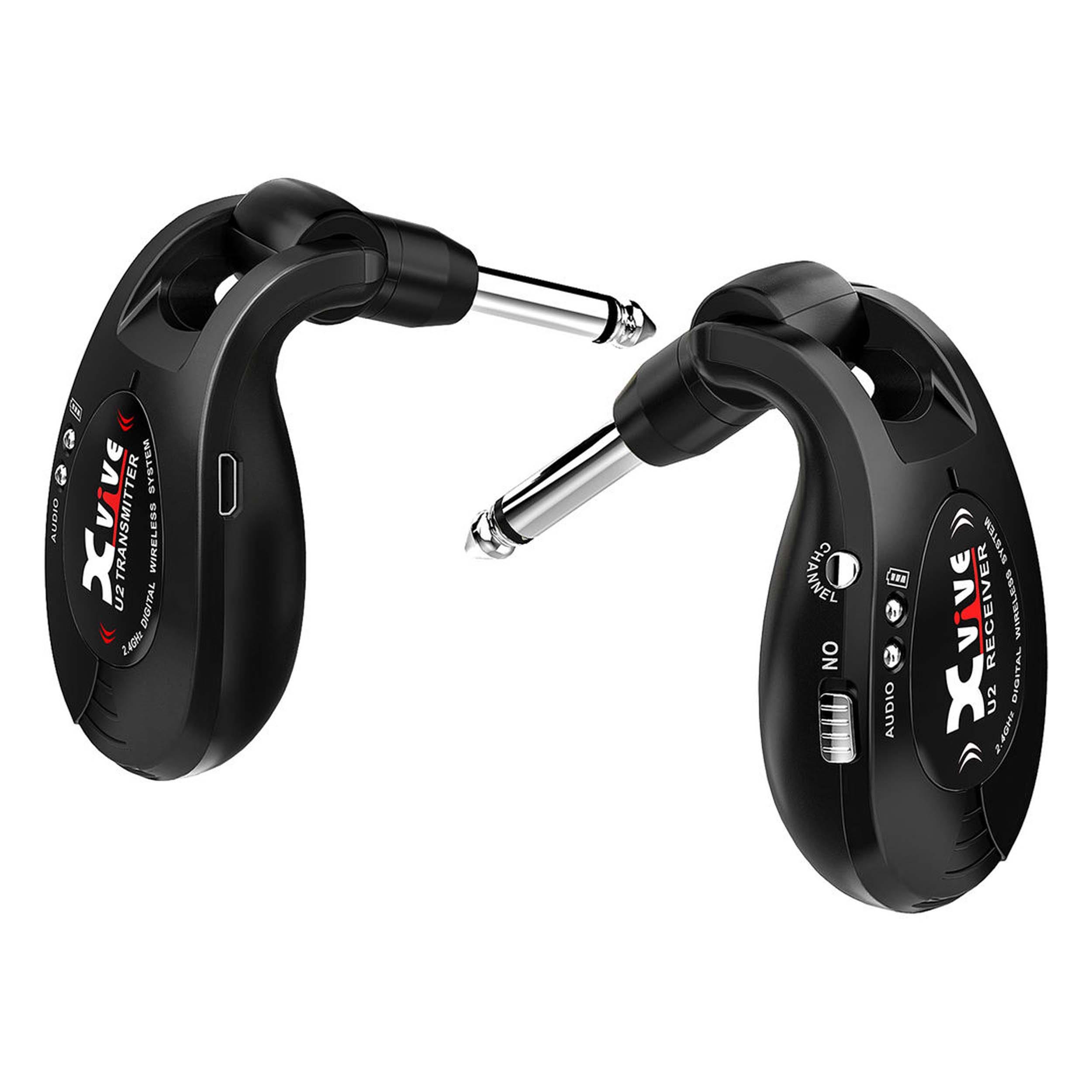 XVive U2 Guitar Wireless System Black