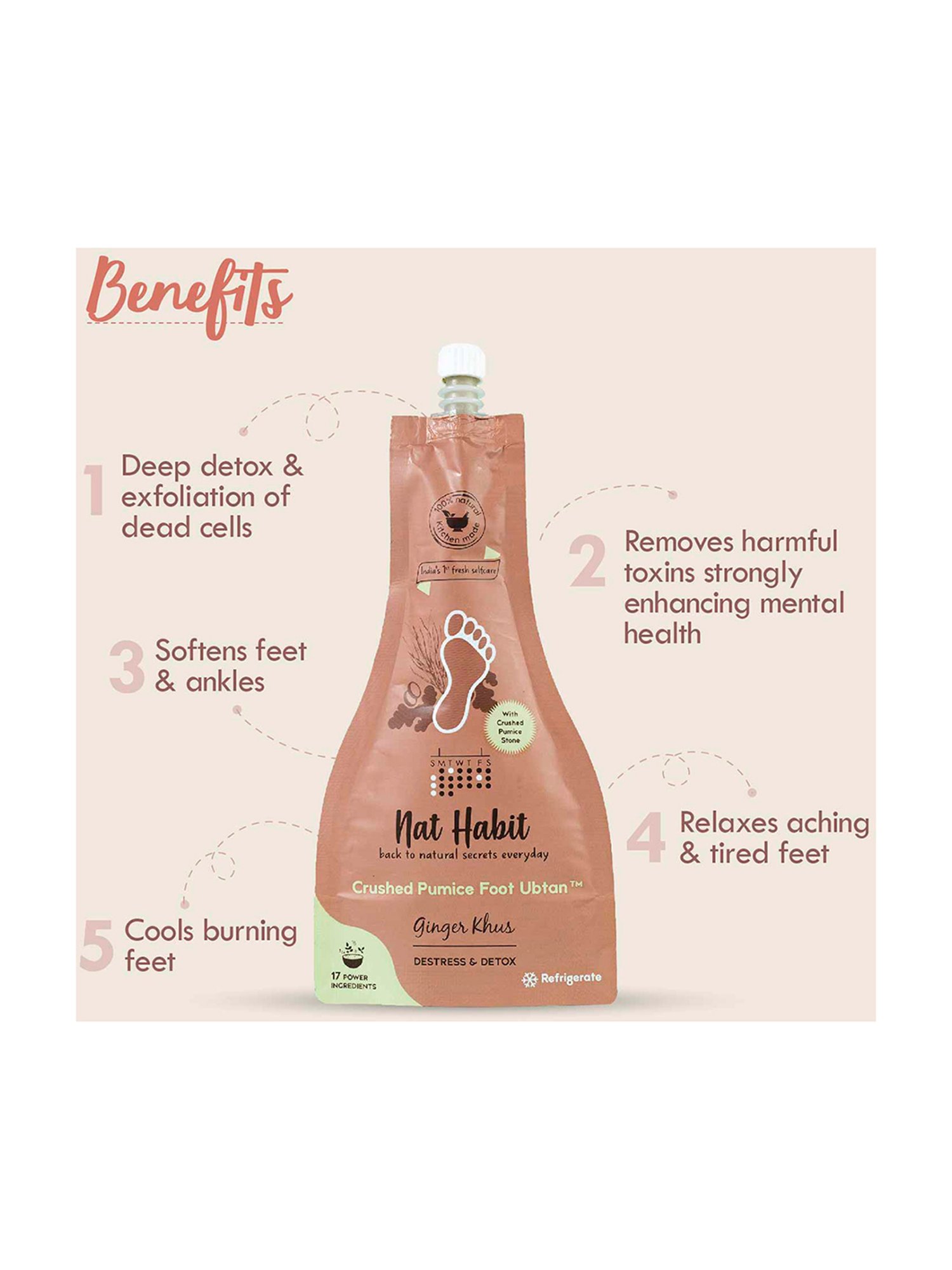 Shae Lavender Hand & Foot Scrub - 100 gm