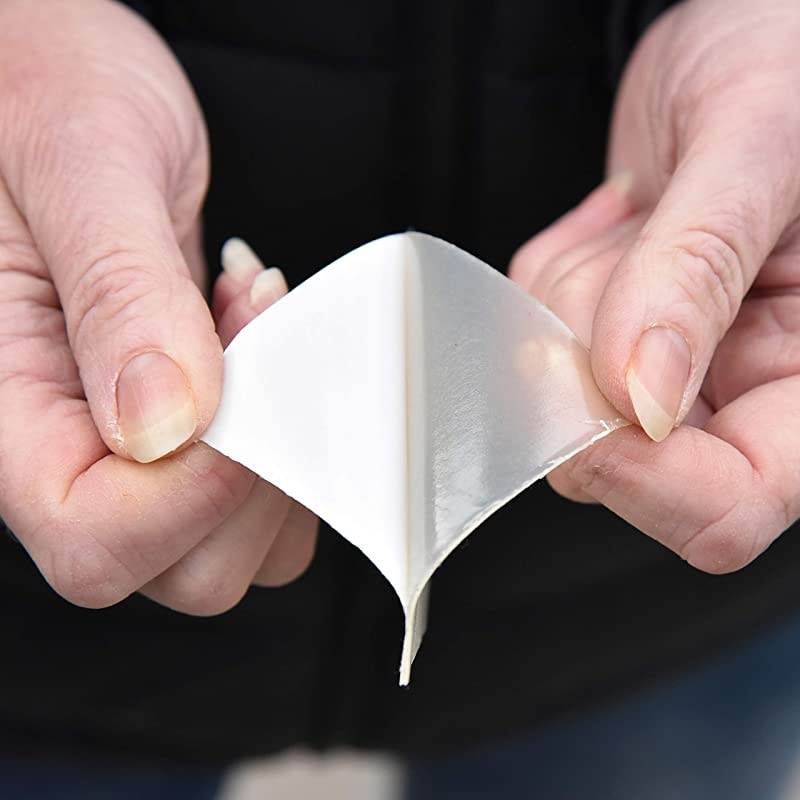 Shield Power Tape Clear - All Weather Tape | Stretchy Sealing Tape for Roofing, Waterproof Tape for Pipes | Holes & Cracks | Butyl Tape 4 inch x 5 feet