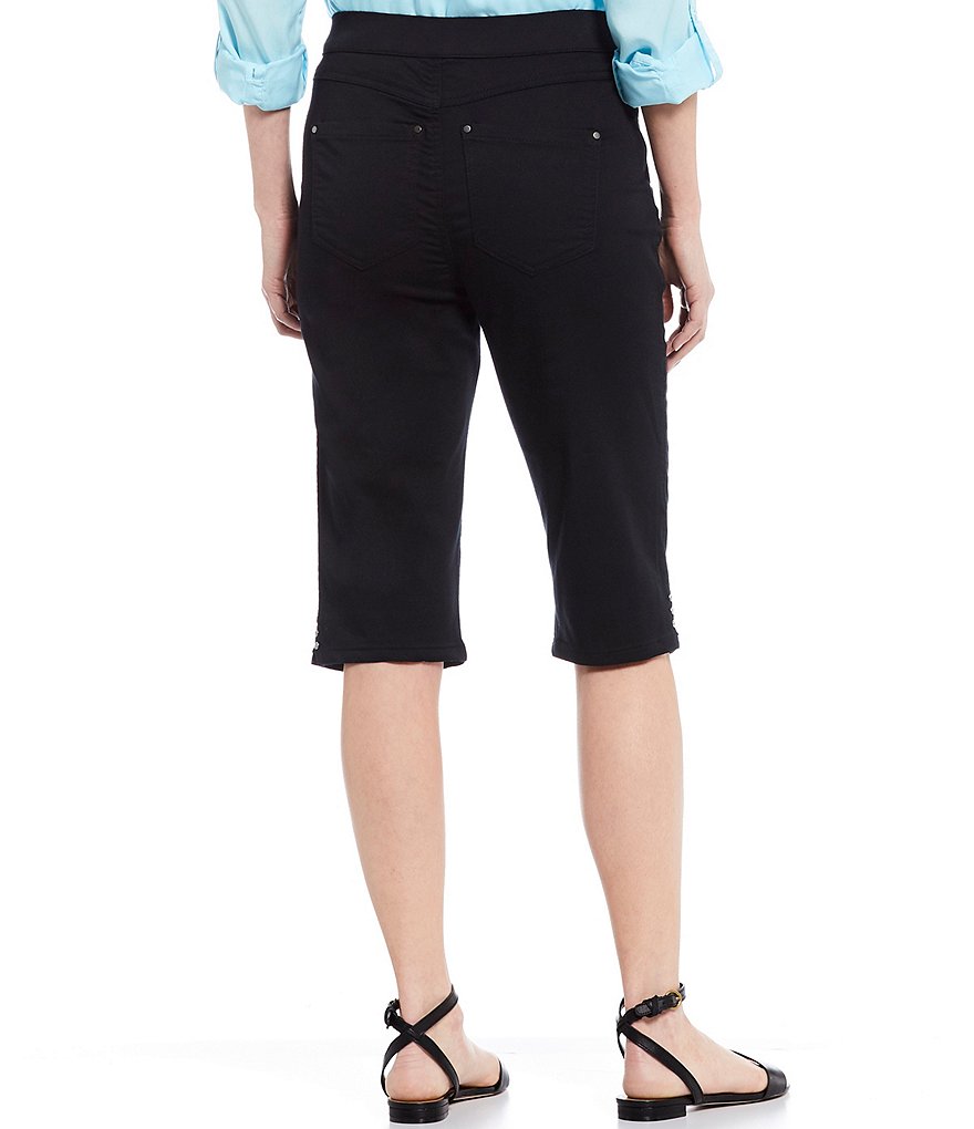 Intro Rose Tummy Panel Cotton Blend Pull-On Skimmer