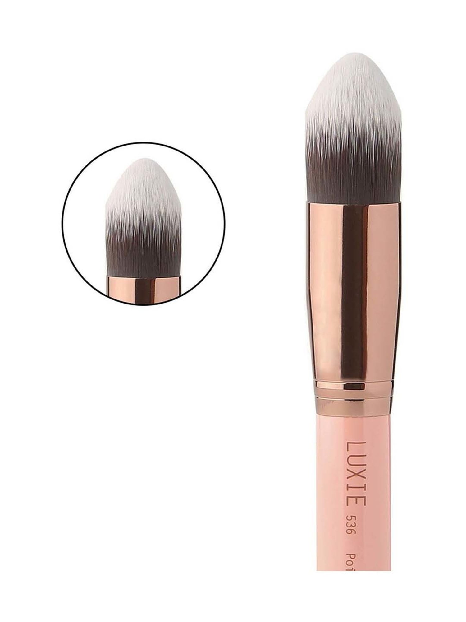 SWISS BEAUTY Highlighting and Lash Brush - Rose Gold