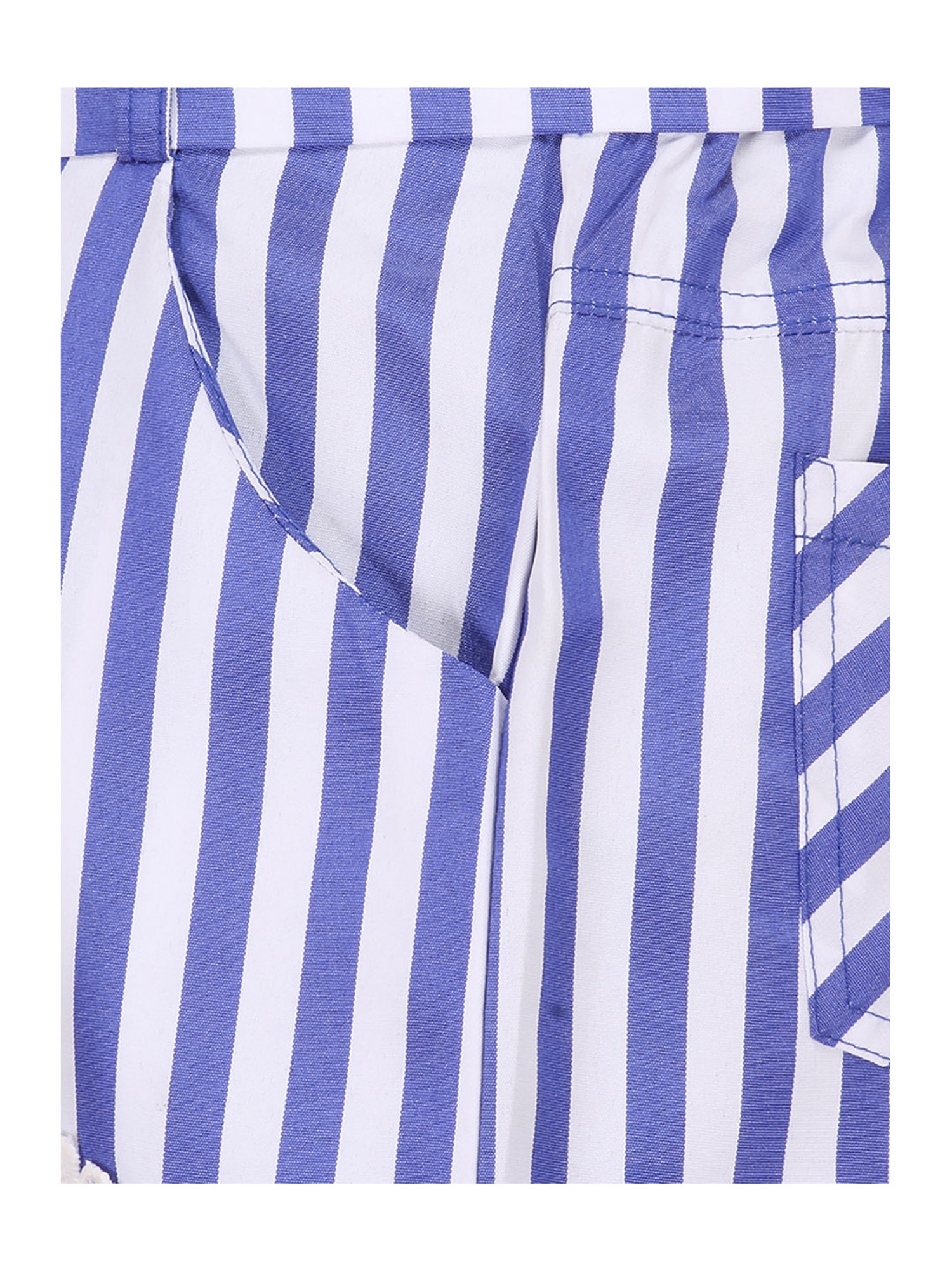 United Colors of Benetton Kids White Solid Shorts