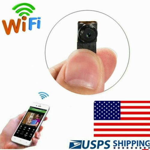 Spy Camera Module Wireless Hidden Camera WiFi Mini Cam HD 1080P DIY Tiny Cams Small Nanny Cameras Home Security Live Streaming Through Android/iOS App Motion Detection