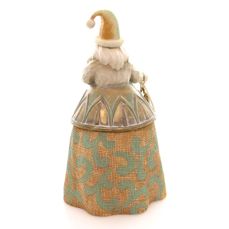 Jim Shore Santa With Skates Figurine River's End Christmas  -  Decorative Figurines