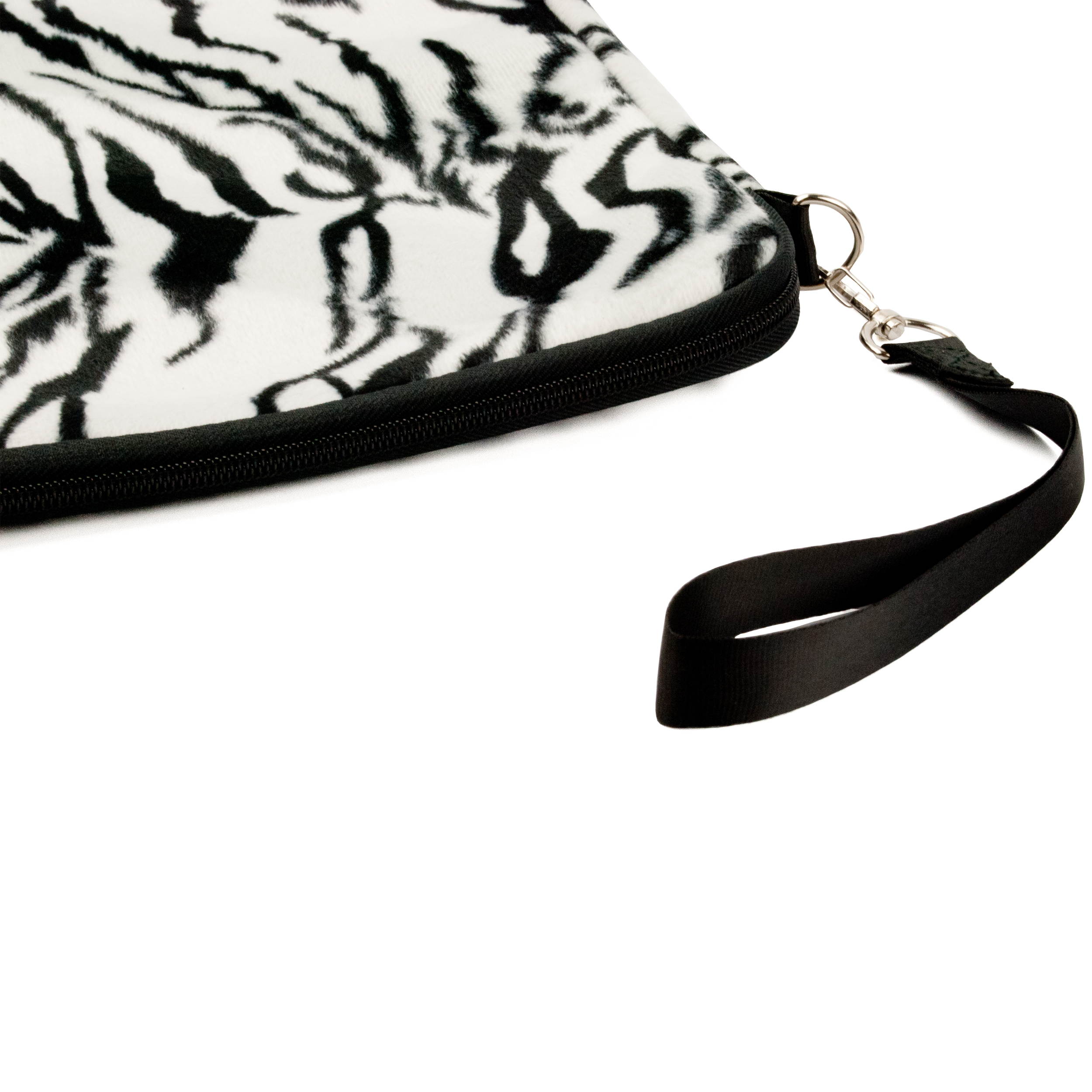 VanGoddy Black and White Zebra Universal 15 to 15.6 Inch Neoprene Sleeve