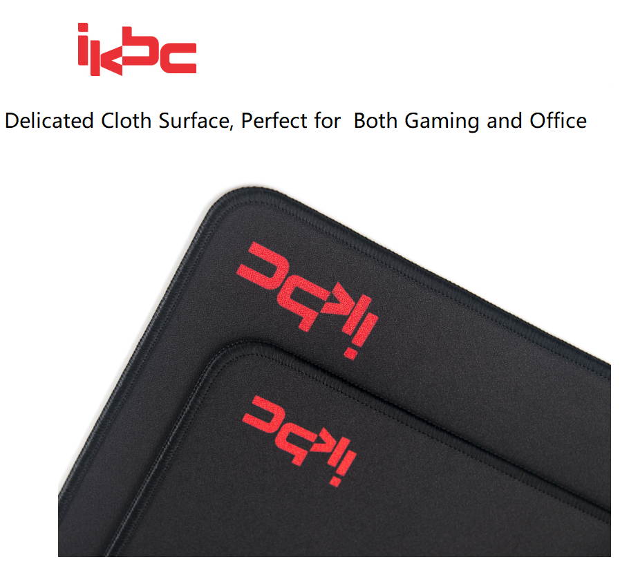 IKBC  4mm Thickening Cloth Surface Mouse Pad-300X250X4mm(L)