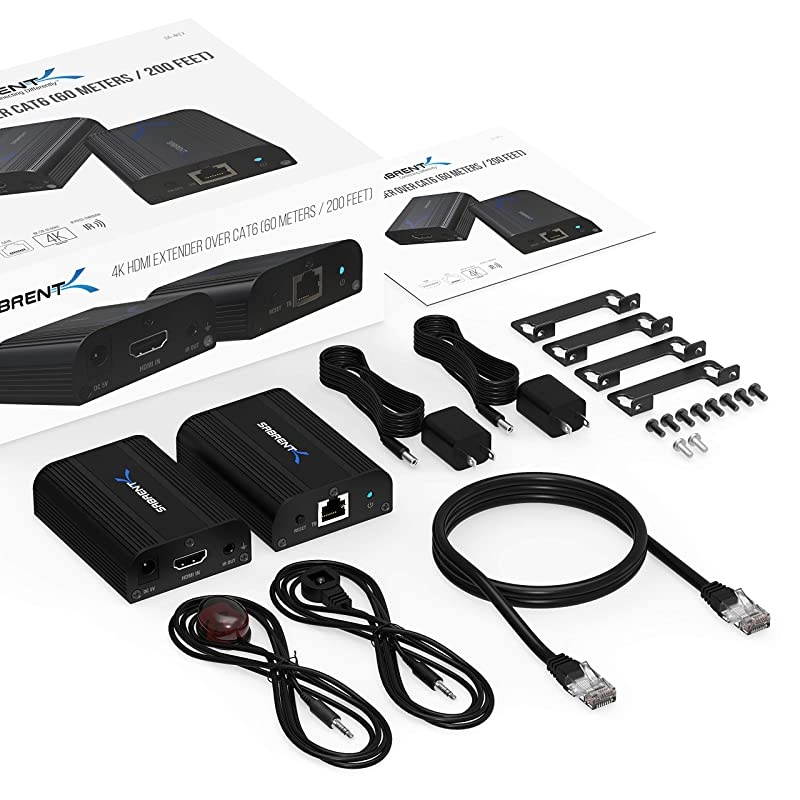 4K HDMI Extender Over CAT6 60 Meters 200 feet DA4KEX