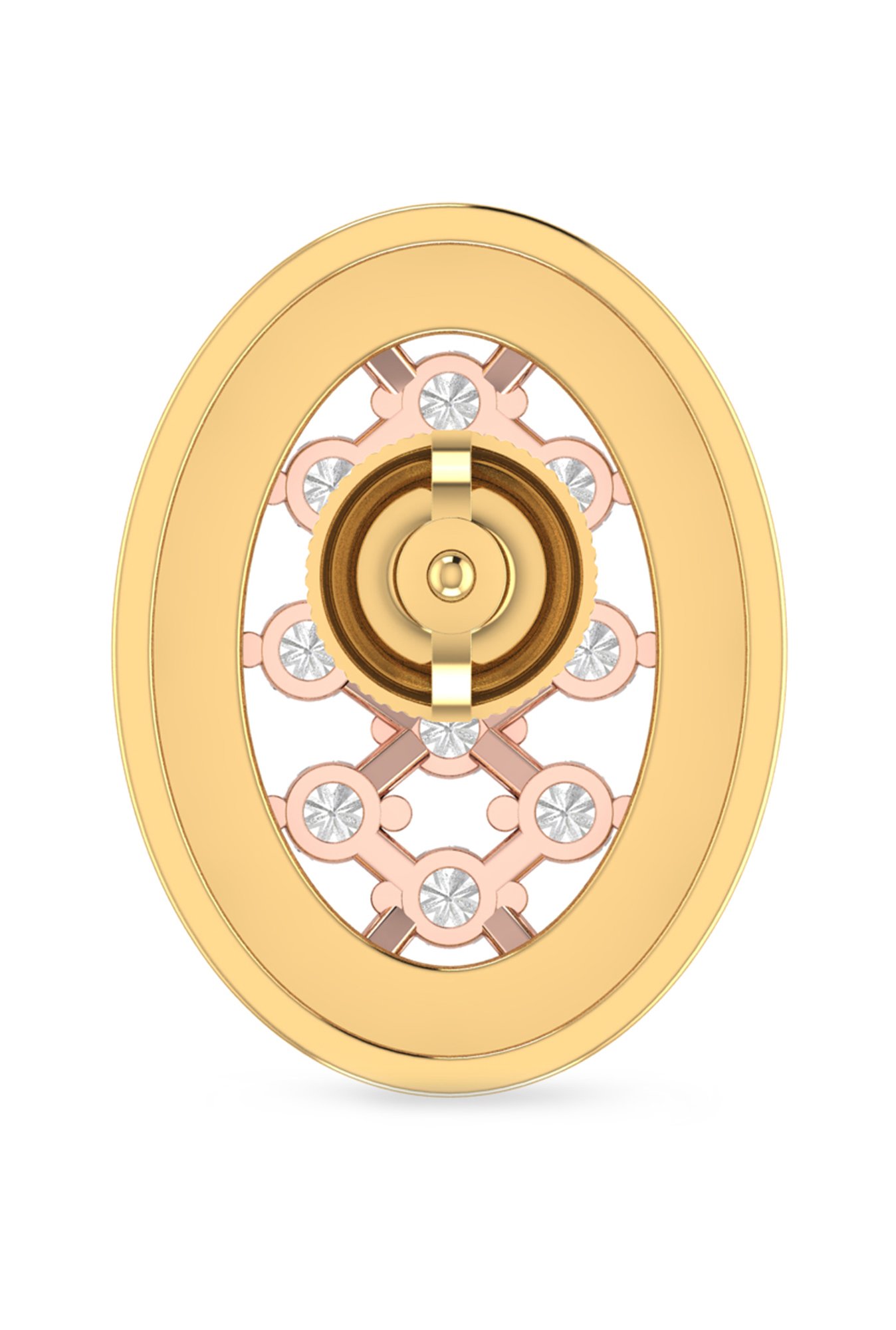 PC Jeweller Steiner 22 kt Gold Earrings