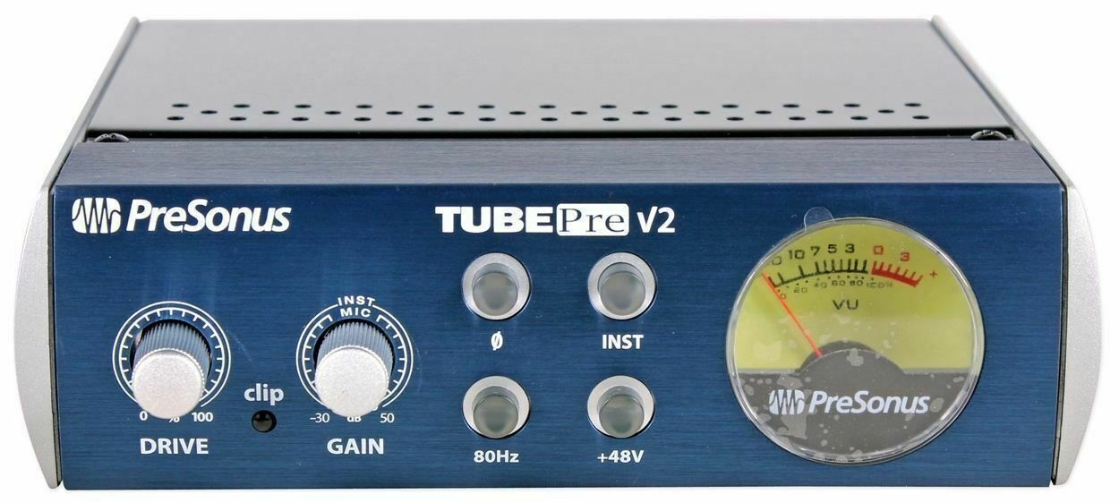 TubePre V2 Vacuum Tube Preamp + DI Direct Box, For Recording/Live Sound