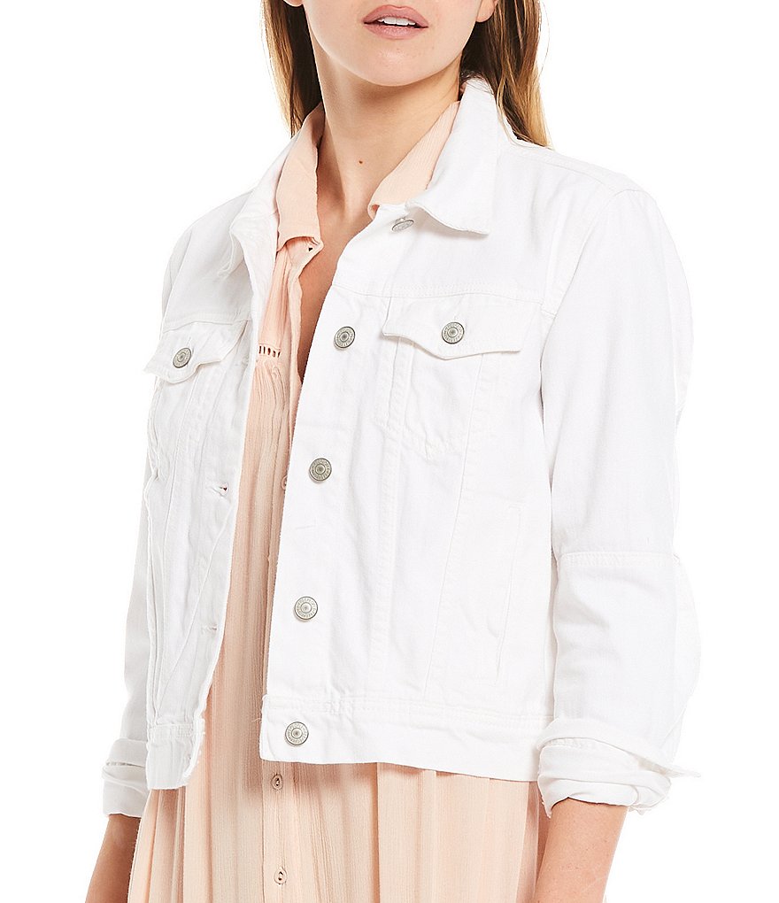 Free People Rumors Denim Jacket