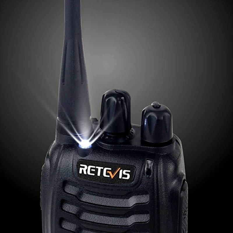 H777 Walkie Talkies for Adults Emergency Flashlight 16CH Hand Free Rechargeable Two Way Radio with USB Charger 3 Pack
