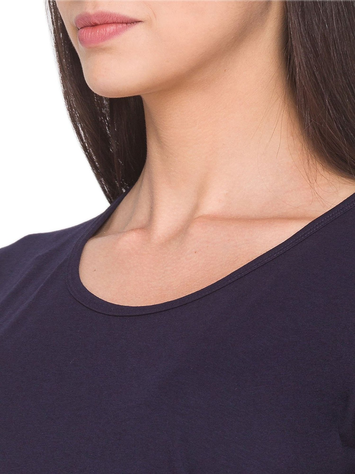 Candyskin Navy T-Shirt With Shorts