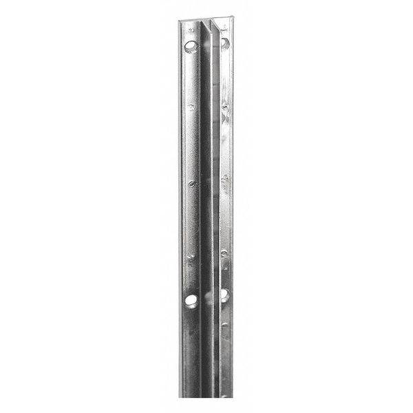 Econoco SSRB-11Z8 8 L ft. x 0.69 D in. With 0.5 in. slots On 1 in. Centers - Zinc