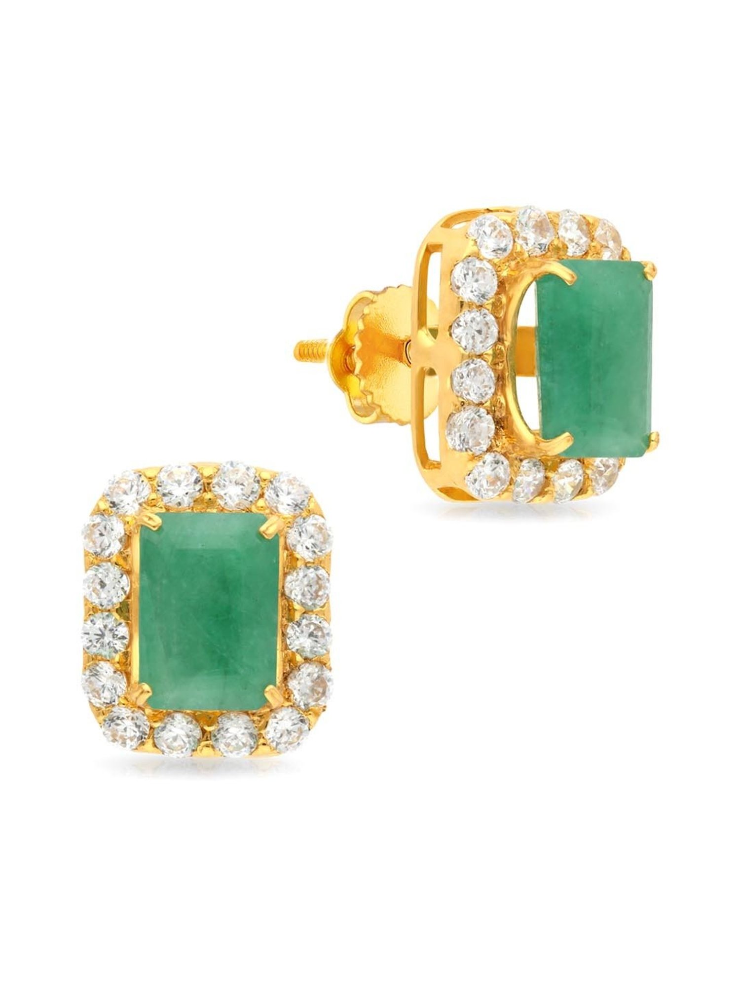 Malabar Gold and Diamonds 22k Gold Earrings for Women