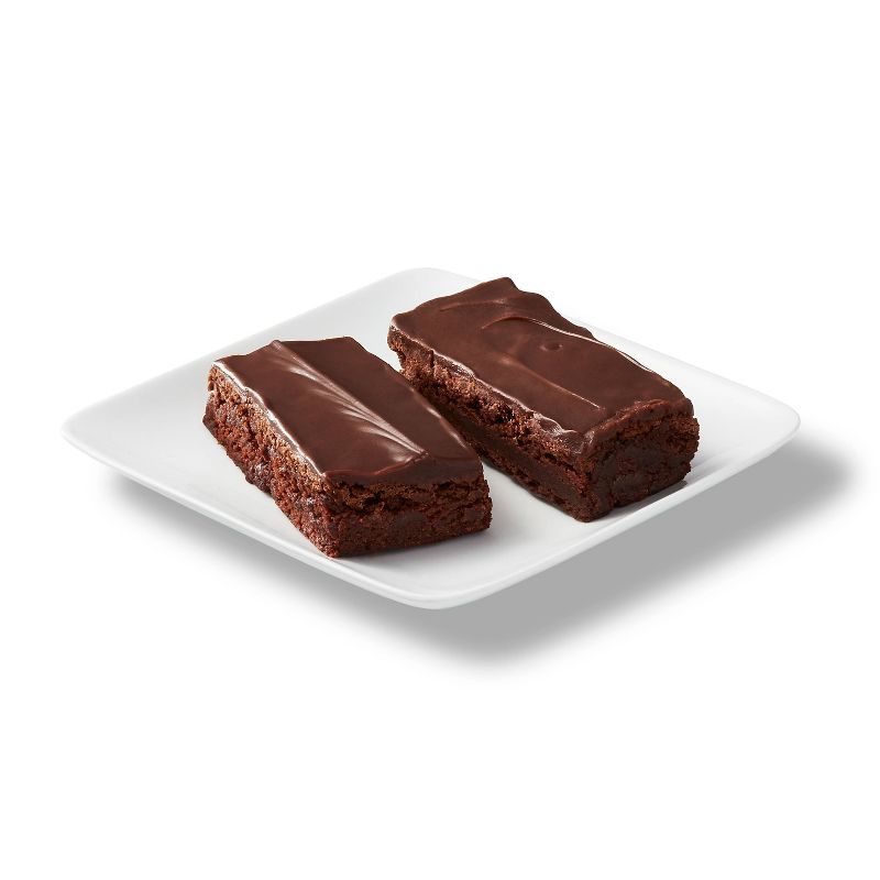 Fudge Iced Brownies - 13oz/8ct - Favorite Day™
