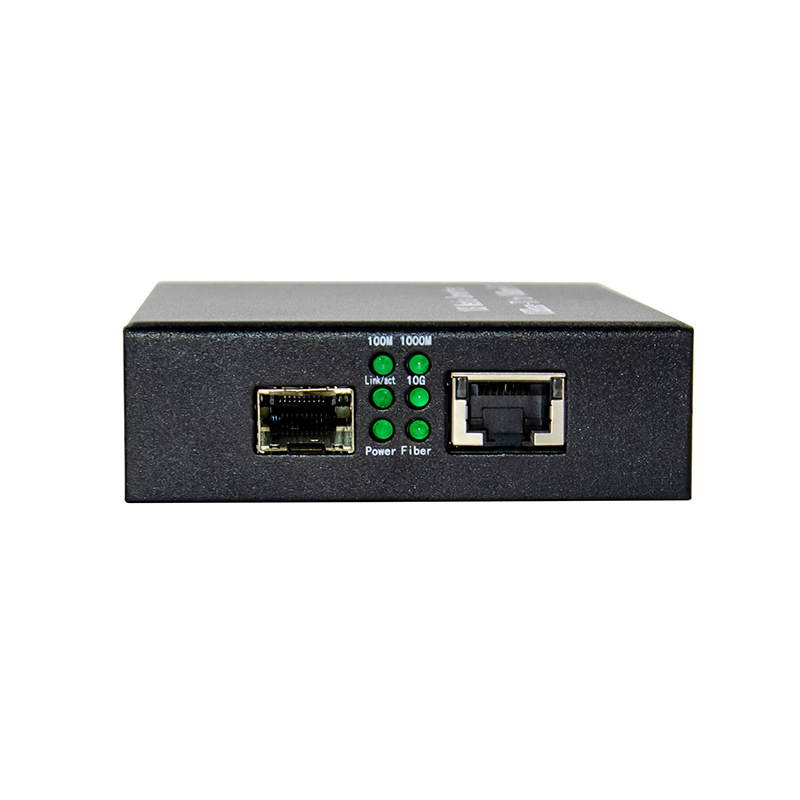 10 Gigabit Enhanced SFP Gigabit Optical Fiber Transceiver SEP to RJ45 Media Converter