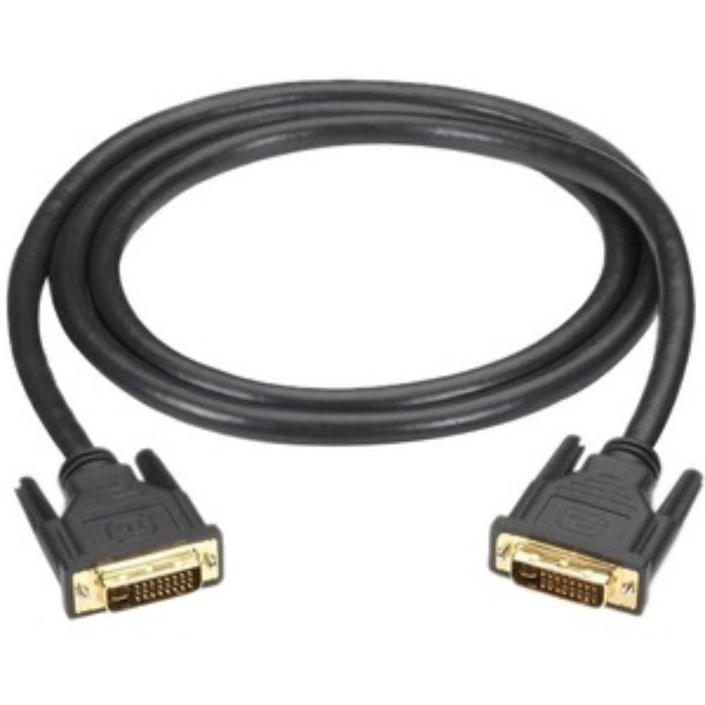 DVI-I Dual-Link Cable Male to Male 2-m 6.5 ft.