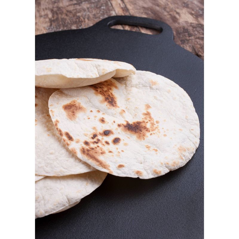 Victoria Seasoned Cast Iron 12" Tawa Budare Comal