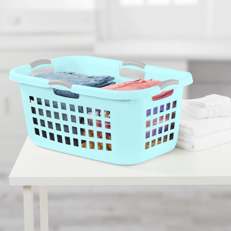 dbest products Laundry Bag Clothes Hamper Basket Wagon Cart Trolley Dolly with Handle, Wheels, and Removable Liner, Grey