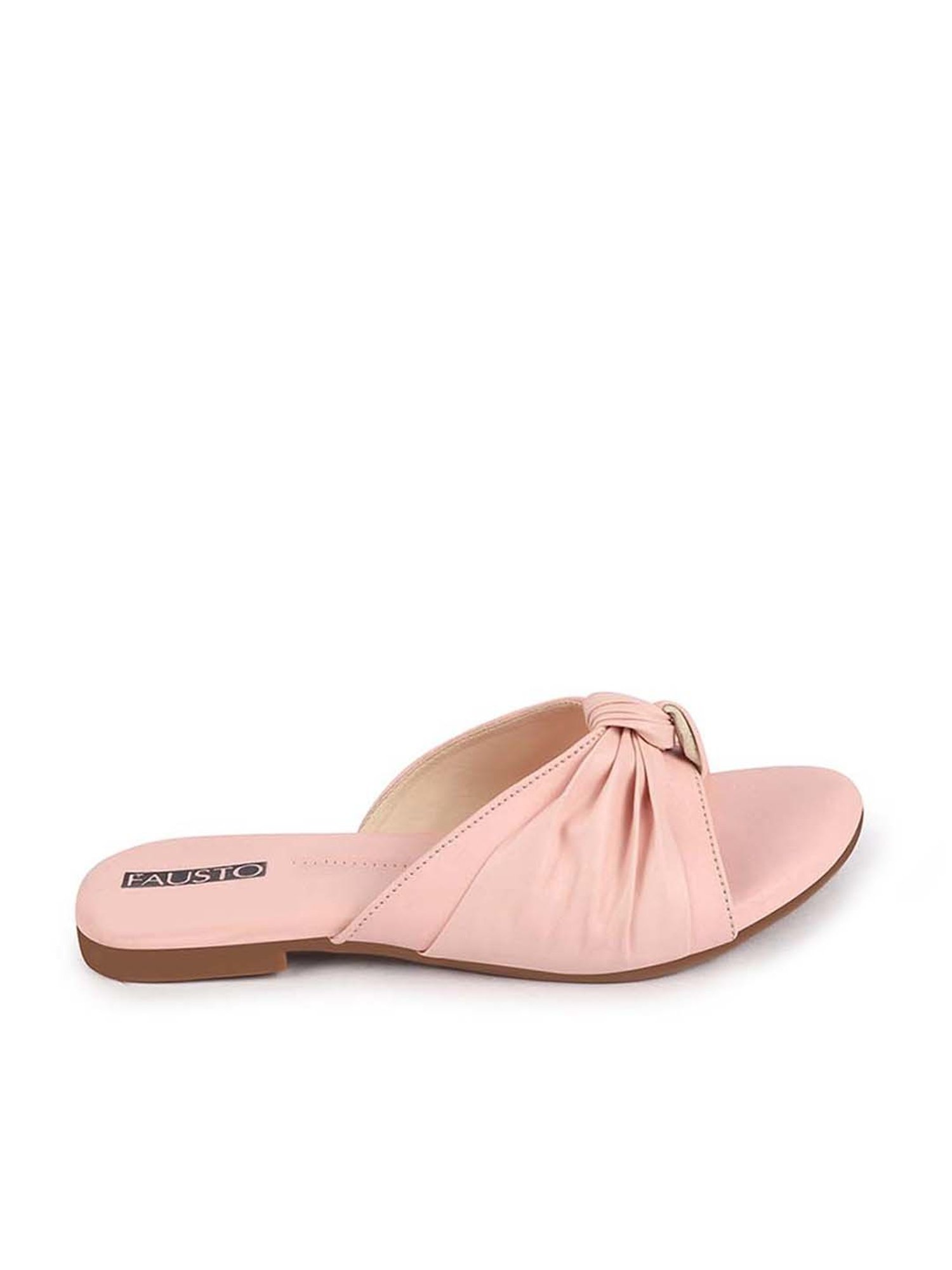 Fausto Women's Pink Casual Sandals
