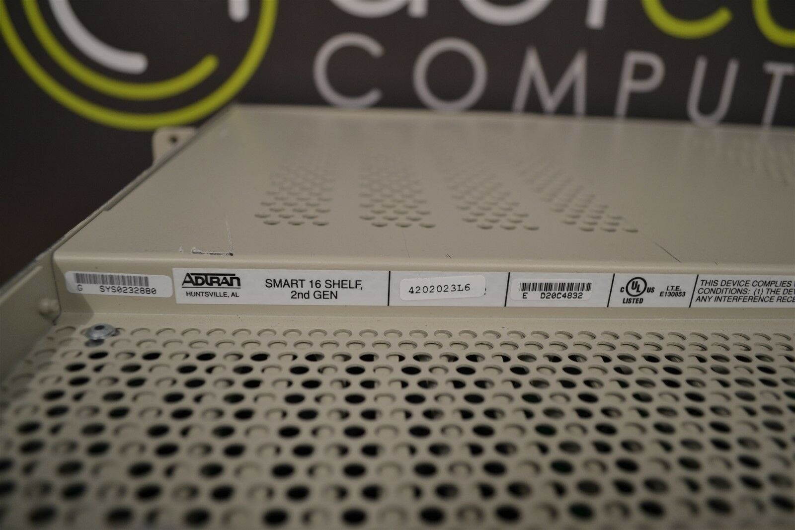 Adtran 16E 16 Smartshelf 4202023L6 13x 1202066L1 T1 ESF CSU  Smart Controller +